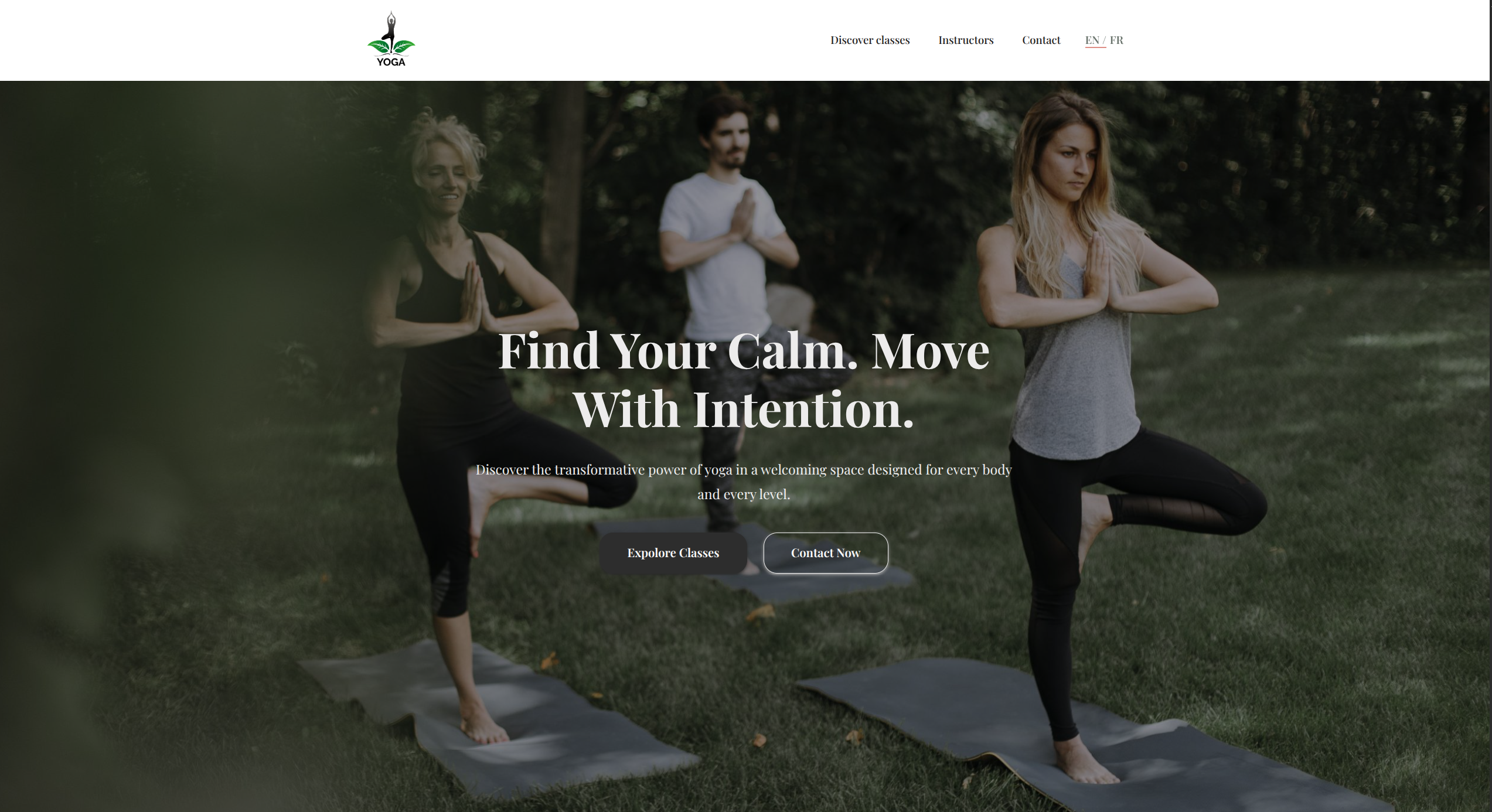 Placeholder image for yoga project